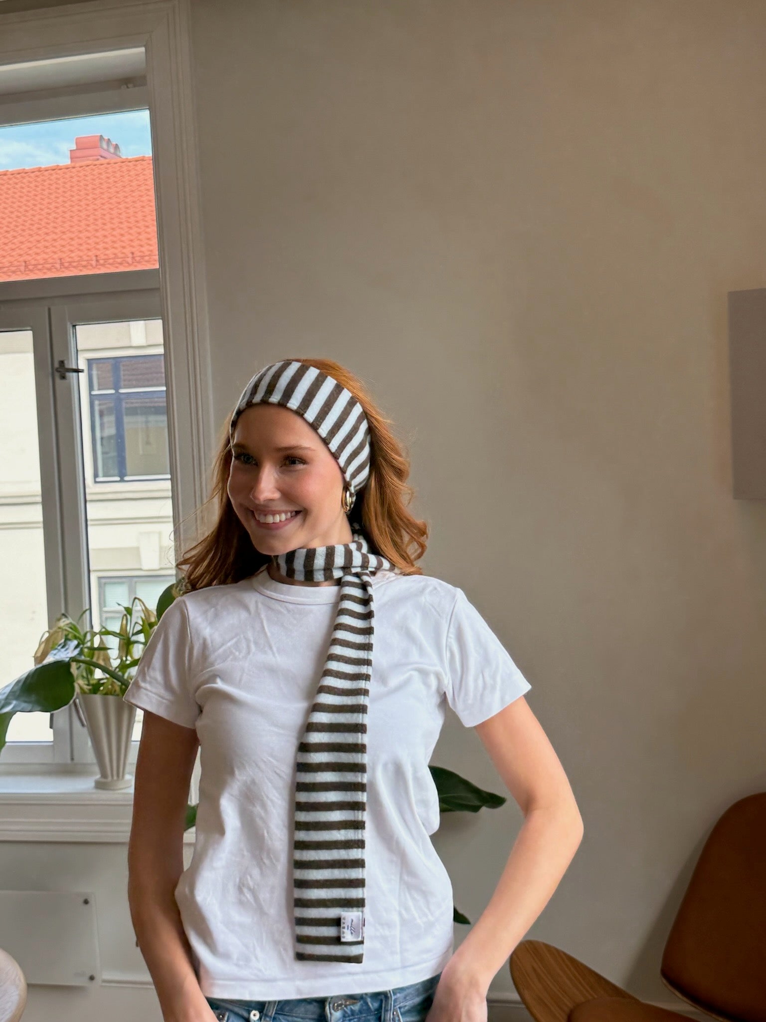 KØBEN skjerf - tykke striper