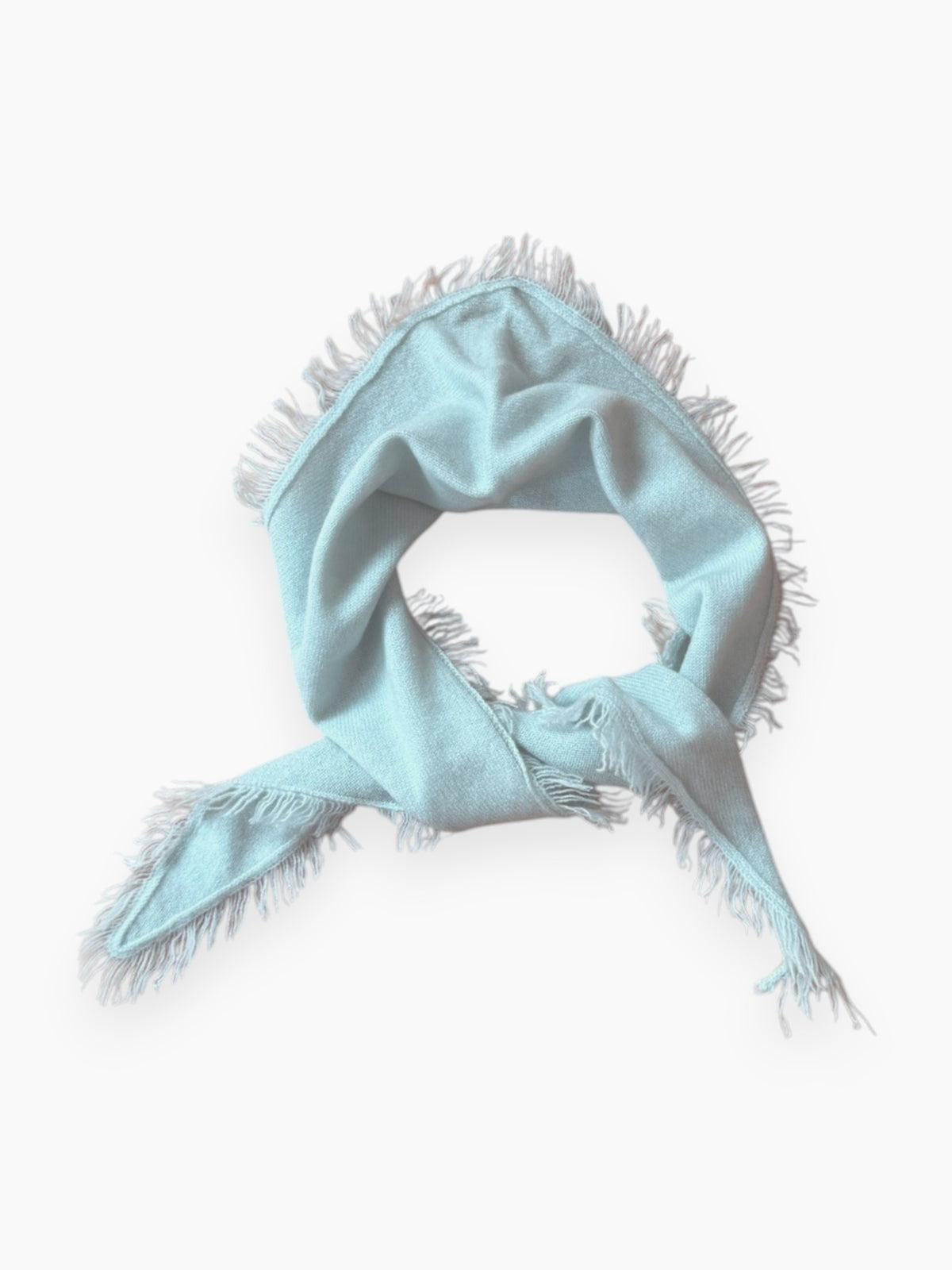 Frynsete cashmere skjerf