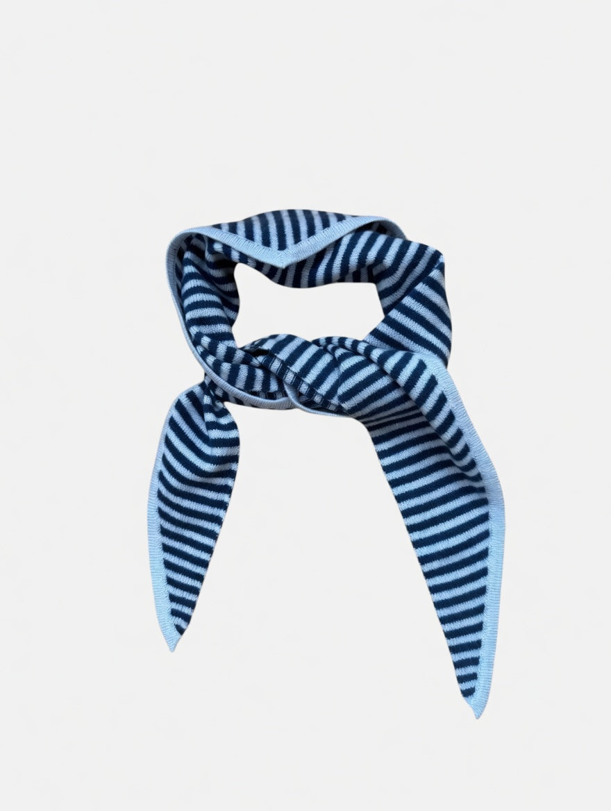 Stripete cashmere skjerf