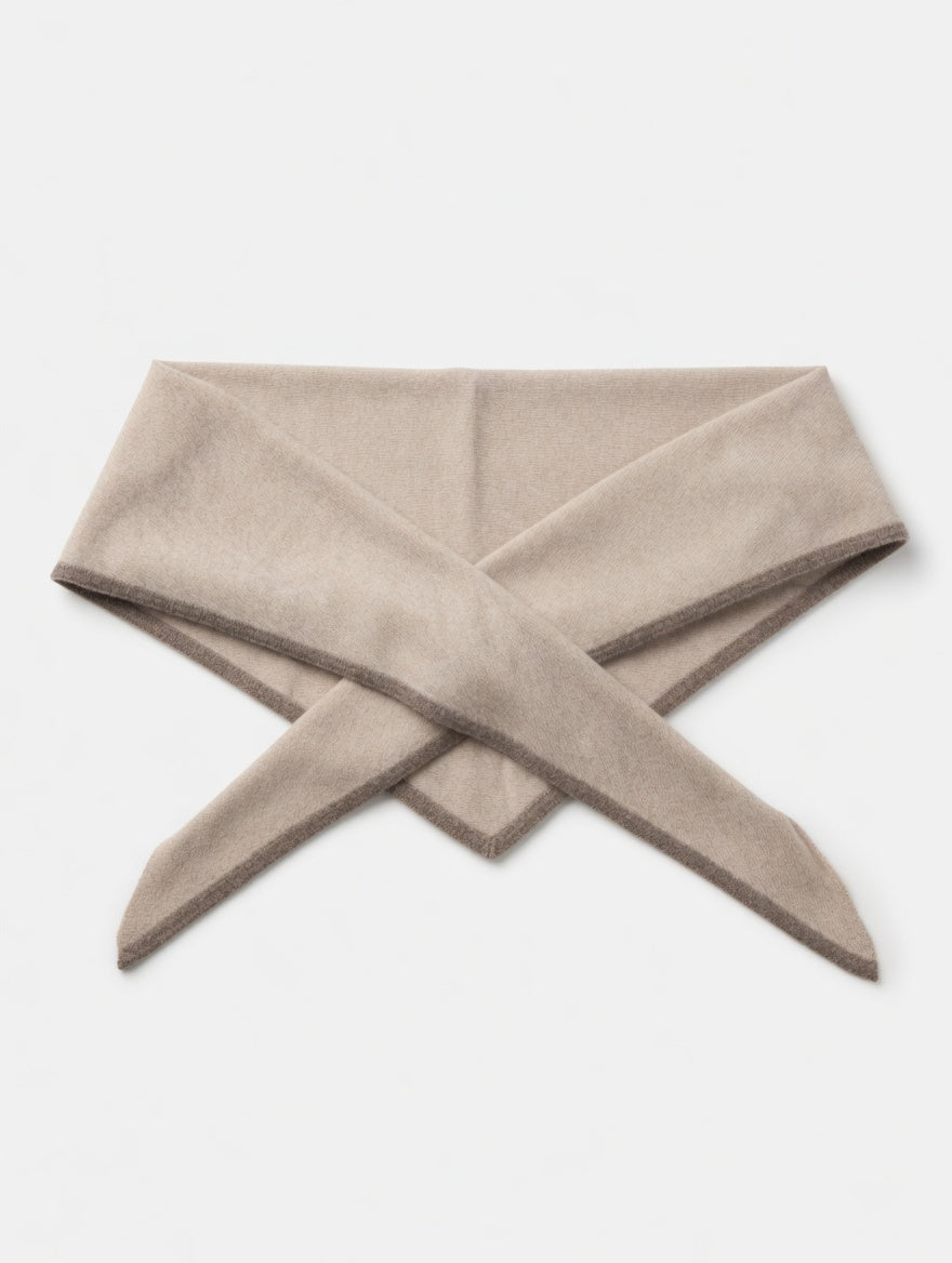 Stort cashmere skjerf