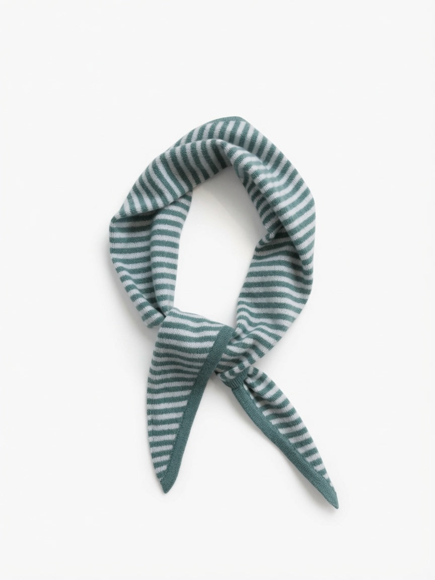 Stripete cashmere skjerf